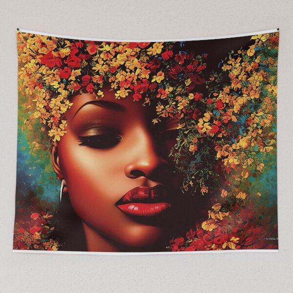Item preview, Beautiful Floral Woman Art designed and sold by Rell1970.
