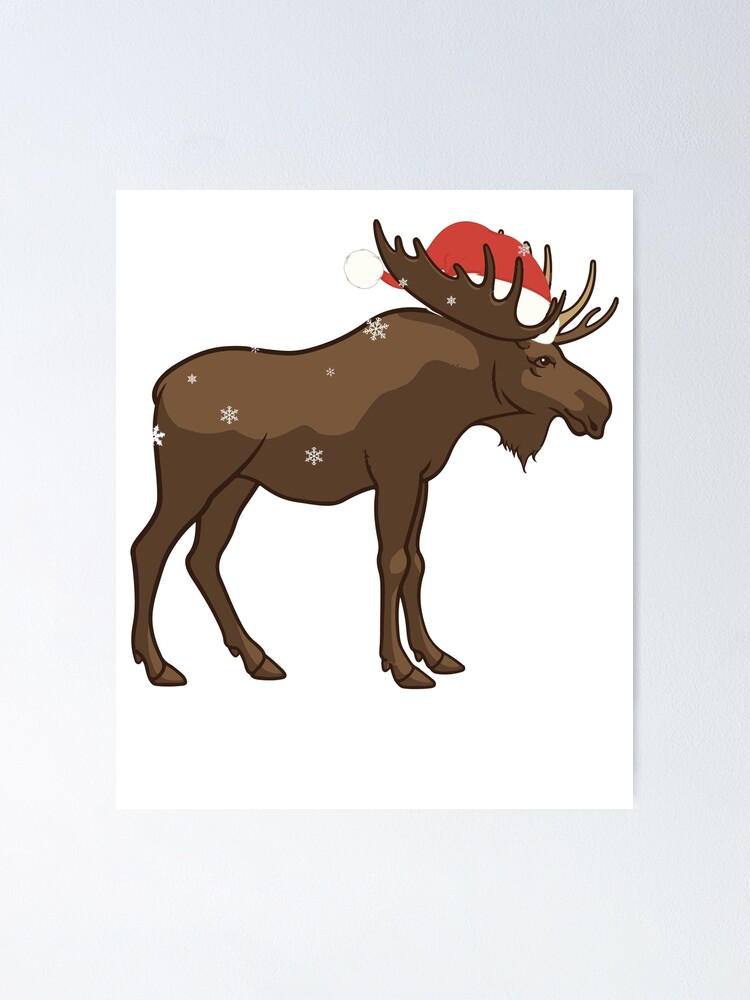 moose santa hat