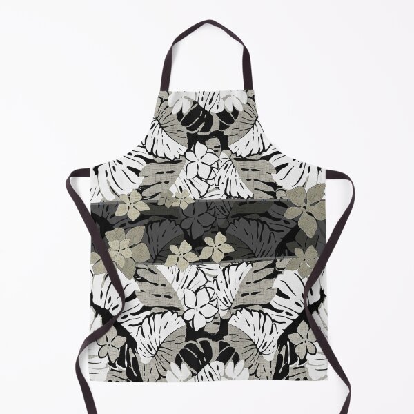 Item preview, Hawaiian Monstera Bark Cloth Fusion 2 designed and sold by J Marielle Designs.
