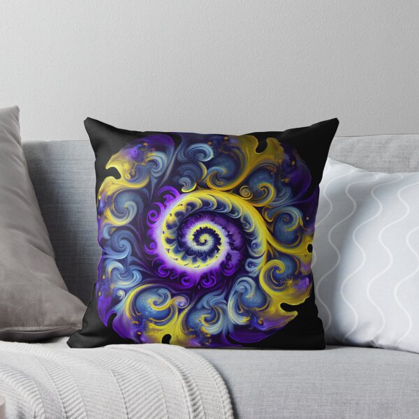 Item preview, Blue/Purple Kaleidoscope Swirl #2 designed and sold by NovaSprayArts.