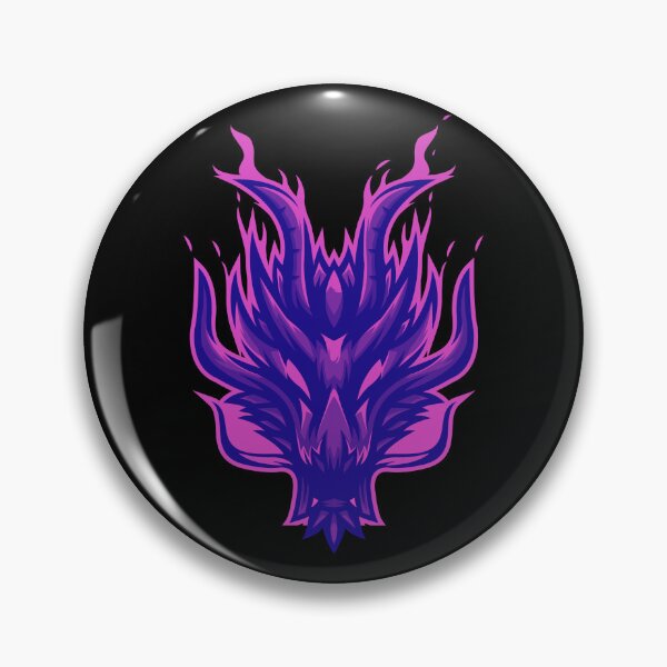 Aperçu de l'œuvre Dragon chinois dans le style violet créée et vendue par PlayDifferent ⭐⭐⭐⭐⭐.