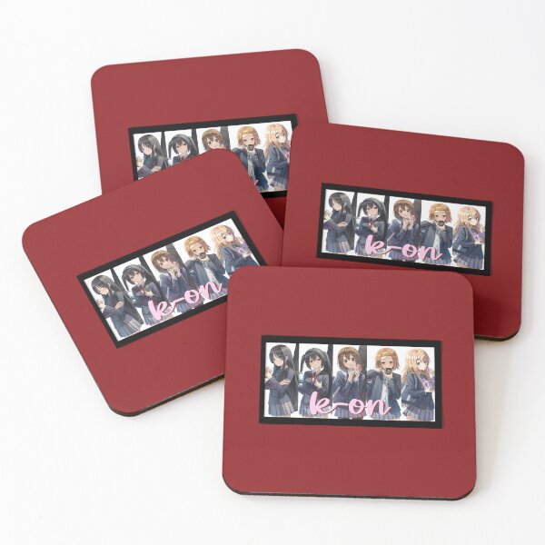 Item preview, K-ON 5 (on Red) designed and sold by epinkb.