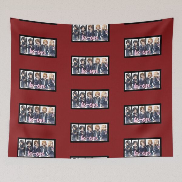 Item preview, K-ON 5 (on Red) designed and sold by epinkb.
