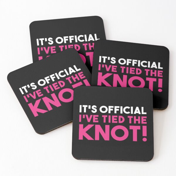 Item preview, It's Official I've Tied The Knot - Funny Tied Tubes designed and sold by T-shirt For You.