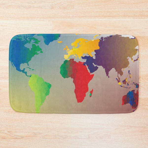 Item preview, Abstract map of the world designed and sold by Art Dila Studio.