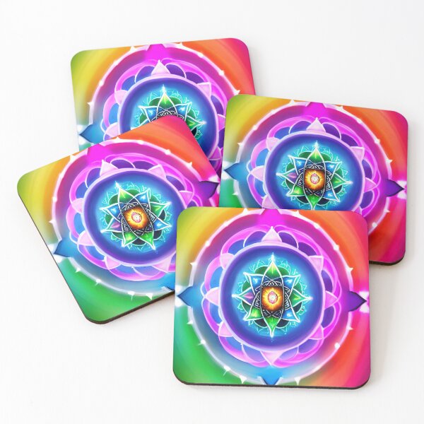 Item preview, Chakra energy mandala designed and sold by Adaba-Spirits.