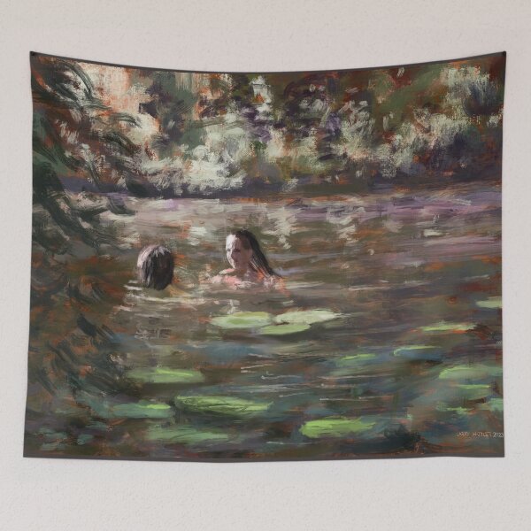 Item preview, Swimming designed and sold by TheArtCave.
