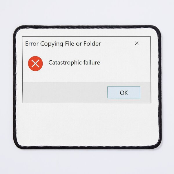 Item preview, computer message (catastrophic failure) designed and sold by mystudiocreate.