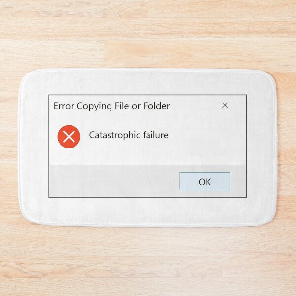 Item preview, computer message (catastrophic failure) designed and sold by mystudiocreate.