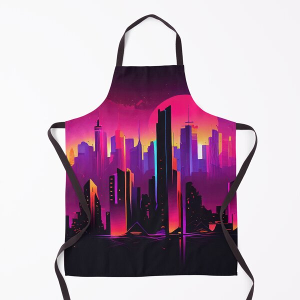 Item preview, Abstract Sci-Fi Futuristic Cityscape Skyline Digital Painting  designed and sold by NateFellhauer.