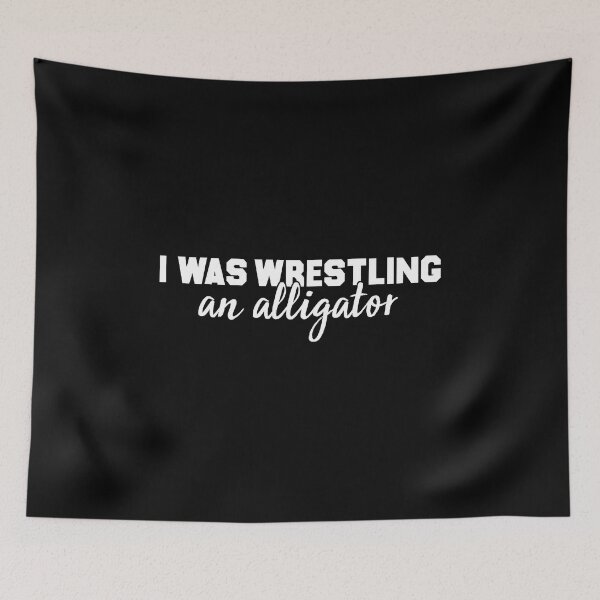Item preview, I Was Wrestling An Alligator - Funny Broken Bone Leg - Arm Amputee designed and sold by T-shirt For You.