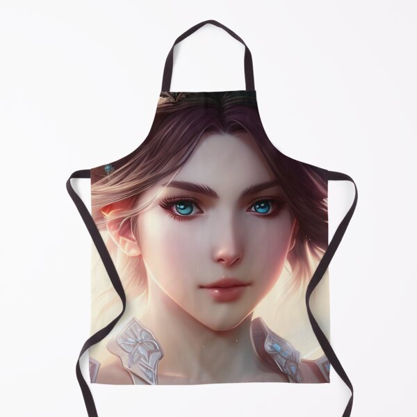 Item preview, Anime Girl - Hyper-Realistic Portrait designed and sold by MtWoodsonSales.