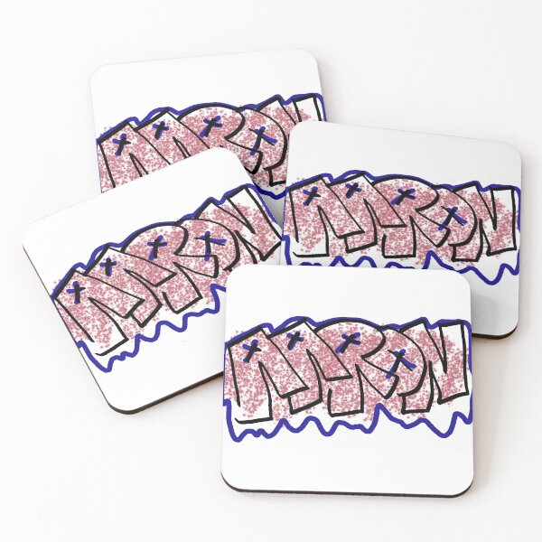 Item preview, aaron graffiti lettering designed and sold by Lizbeth630.