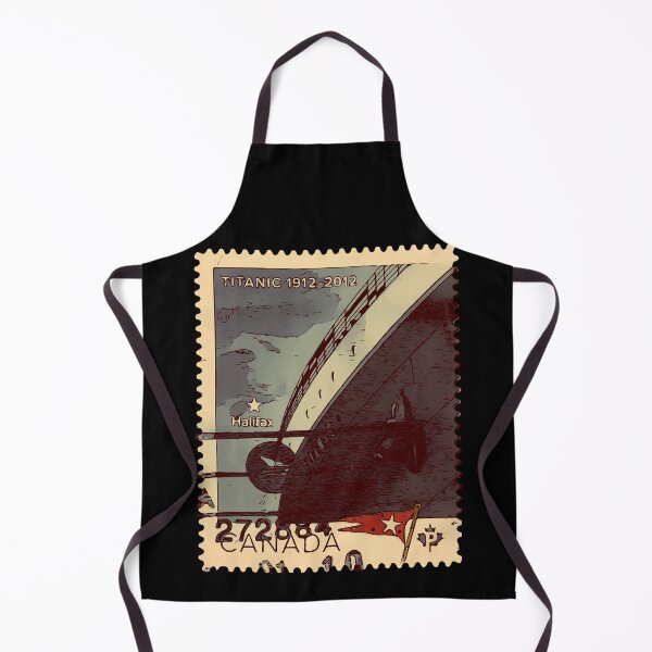 Item preview, Titanic Canada Post Stamp designed and sold by Lakeric Cityscapes.