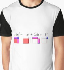 Visualization of Binomial Expansion for the 2nd Power  #Visualization #Binomial #Expansion #Power Graphic T-Shirt