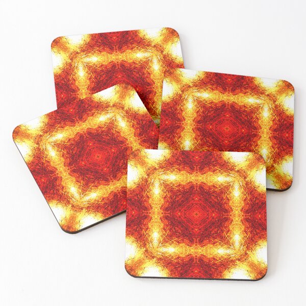 Item preview, Ominous Red Kaleidoscope pattern (Seamless) 1 designed and sold by Swabcraft.