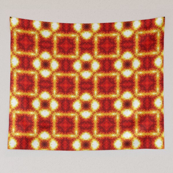 Artikelvorschau, Ominous Red Kaleidoscope pattern (Seamless) 1 entworfen und verkauft von Swabcraft.