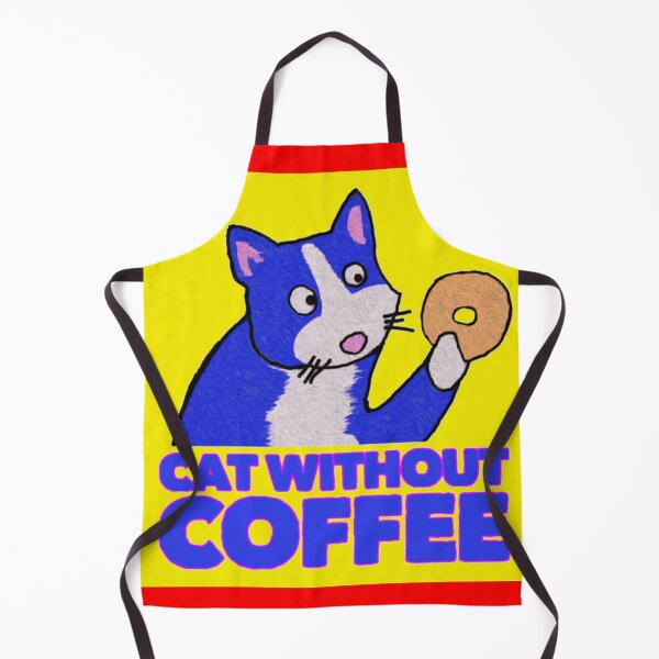 Item preview, CAT WITHOUT COFFEE designed and sold by paulvolker.