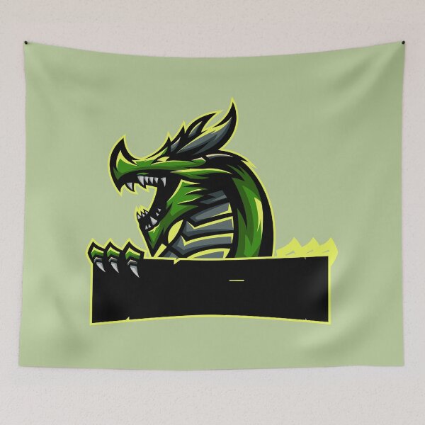 Item preview, Green Dragon Logo designed and sold by RedNeo.