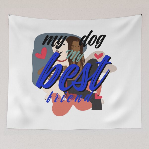 Item preview, My dog is my best Friend  designed and sold by harounshirt.