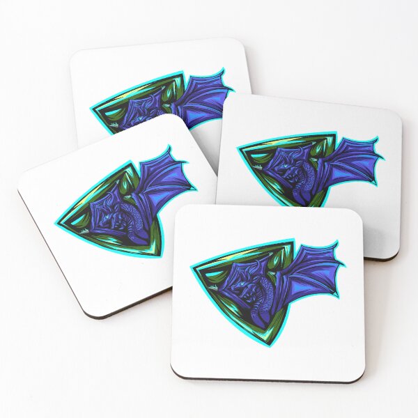 Item preview, Blue Dragon Logo designed and sold by RedNeo.