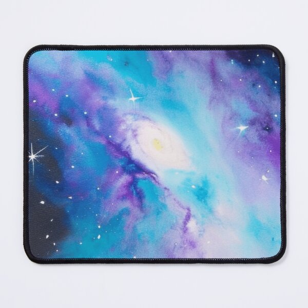Item preview, Purple Blue Galaxy Nebula Photographic Print designed and sold by skolfid brows ⭐⭐⭐⭐⭐ (5.0).