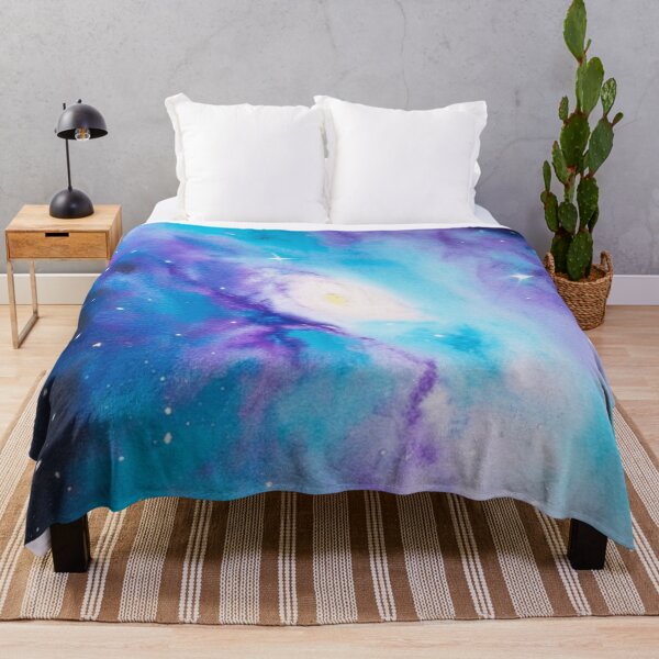 Item preview, Purple Blue Galaxy Nebula Photographic Print designed and sold by skolfid brows ⭐⭐⭐⭐⭐ (5.0).