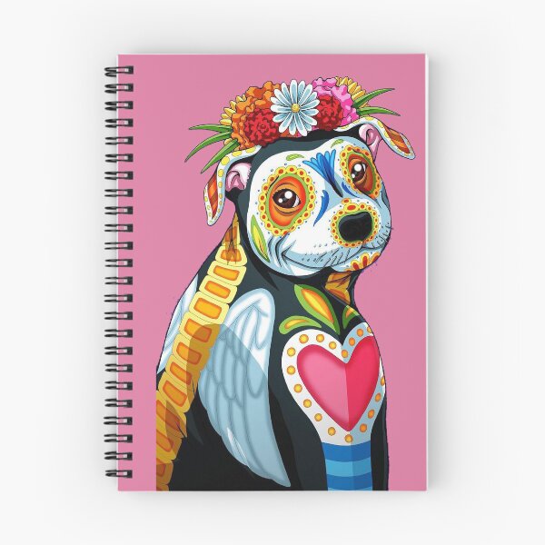 Item preview, PITBULL DAY OF THE DEAD designed and sold by Angelica Maria  Franco Cano.