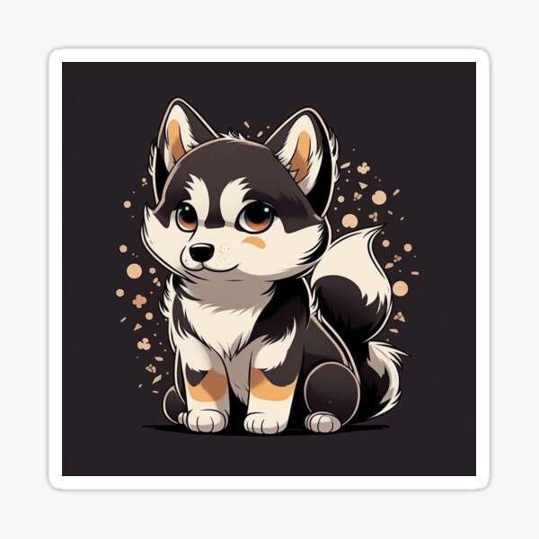 Siberian Husky Alaskan Malamute Saarloos wolfdog Drawing Kemono Friends,  Anime, mammal, carnivoran, manga png | PNGWing
