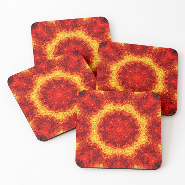 Item preview, Ominous Red Kaleidoscope pattern (Seamless) 2 designed and sold by Swabcraft.