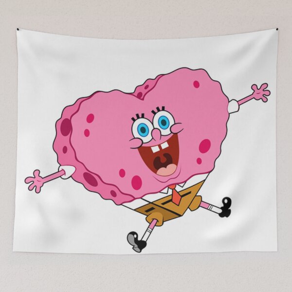 Item preview, Heart Shaped SpongeBob designed and sold by joeoles.