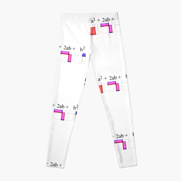 Visualization of Binomial Expansion for the 2nd Power  #Visualization #Binomial #Expansion #Power Leggings