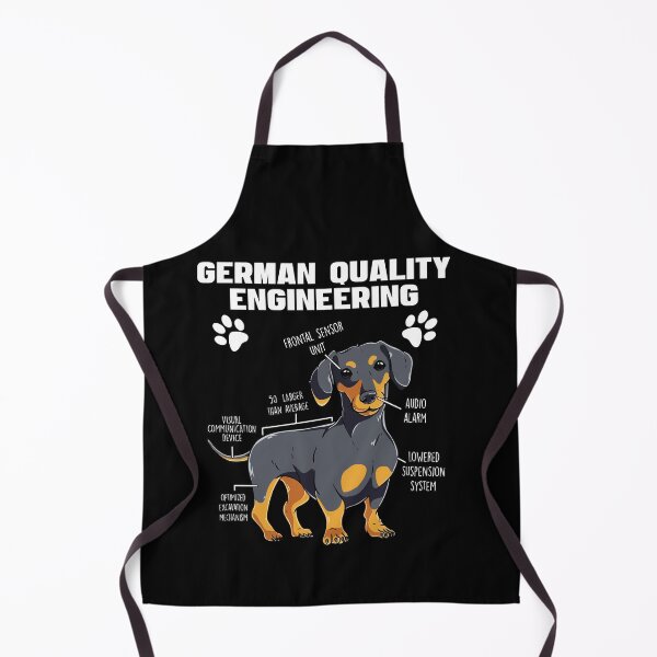 Item preview, German Engineering Dachshund Wiener Dog designed and sold by Dressed For  Duty.