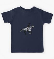 Comic Horsewoman Kids Tee
