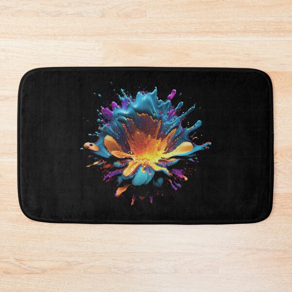 Item preview, Pixel Art Abstract Color Liquid Burst designed and sold by PipikaArt.