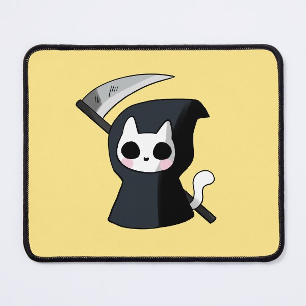 Item preview, Grim reaper cat  designed and sold by Mayarart.