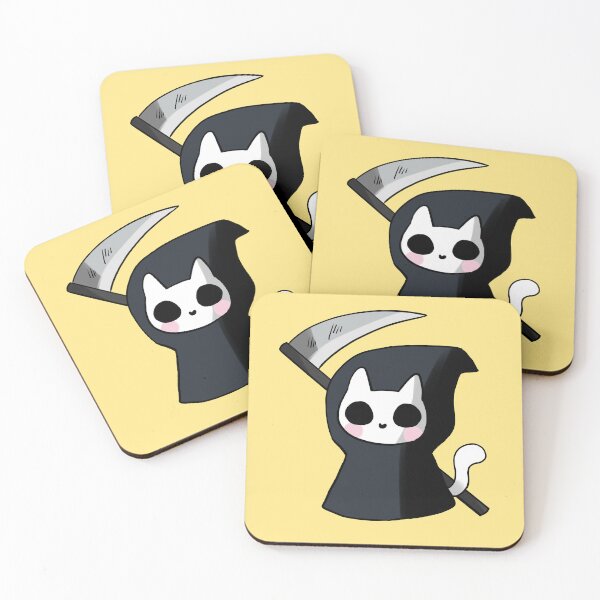 Item preview, Grim reaper cat  designed and sold by Mayarart.