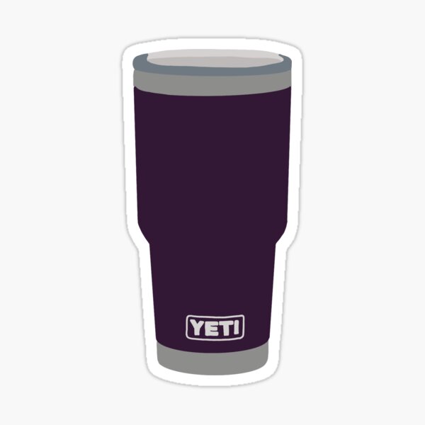 Purple Yeti Logo Sticker for Sale by ZenonIglecias
