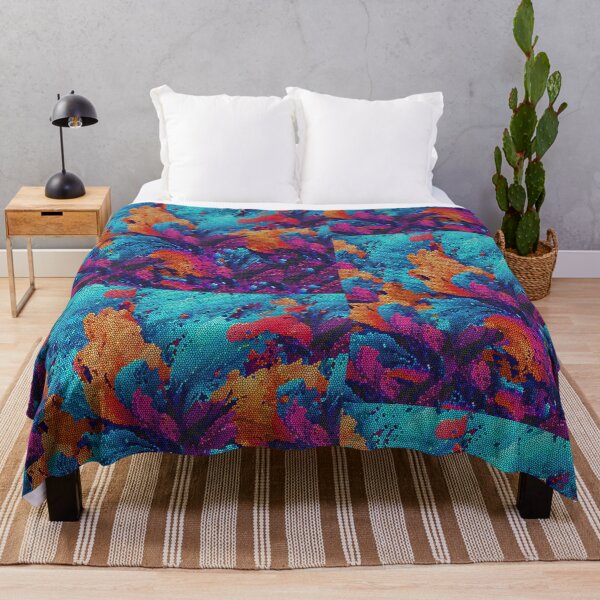 Item preview, Pixel Art Abstract Color Burst designed and sold by PipikaArt.