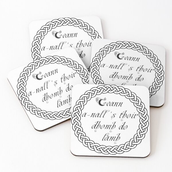 Item preview, Scottish Gaelic Phrase - Come let's wander hand in hand designed and sold by KyttsyKrafts.
