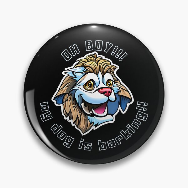 Item preview, Oh Boy My Dogs Are Barking Happy Crazy Doggy designed and sold by kubix81.