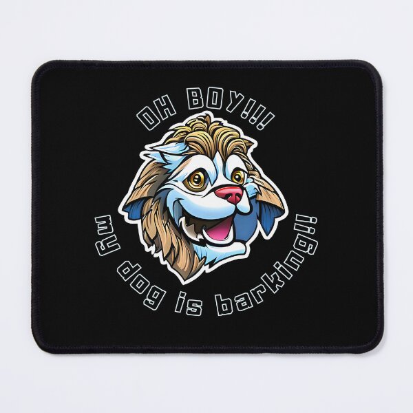 Item preview, Oh Boy My Dogs Are Barking Happy Crazy Doggy designed and sold by kubix81.