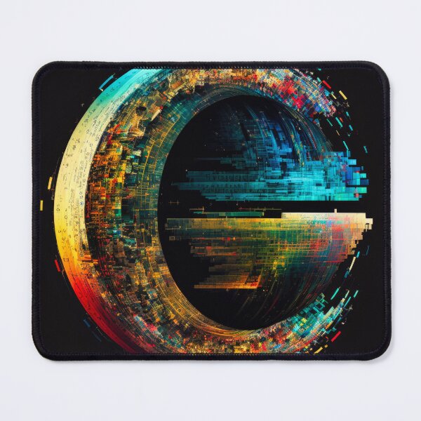 Item preview, Circumference 0031, "Circumference" captures the essence of a mesmerizing, glitch-filled world in a circular form designed and sold by randycolby.