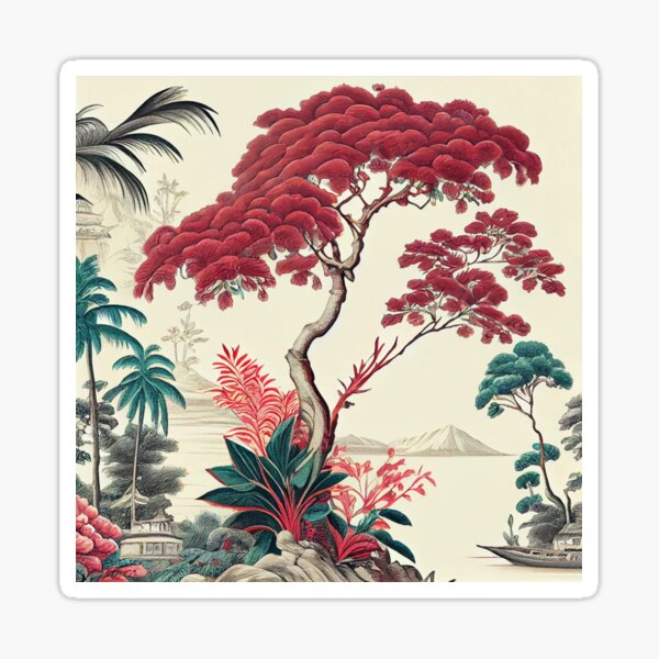 Aperçu de l'œuvre Chinoiserie 2 créée et vendue par NATHAN ZEHNER.