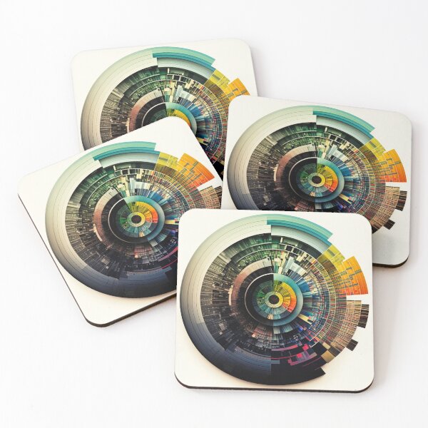 Item preview, Circumference 0033, "Circumference" artworks are a tribute to the beauty of imperfections, seamlessly blending glitches into eye-catching designs designed and sold by randycolby.