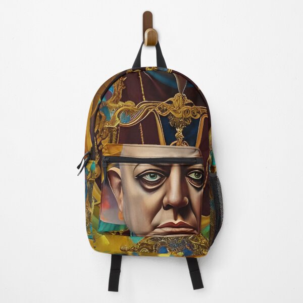 Item preview,  Aleister Crowley The Great Beast of Thelema painted in a Surrealist and Impressionist style designed and sold by Ataraxia  Apparel.