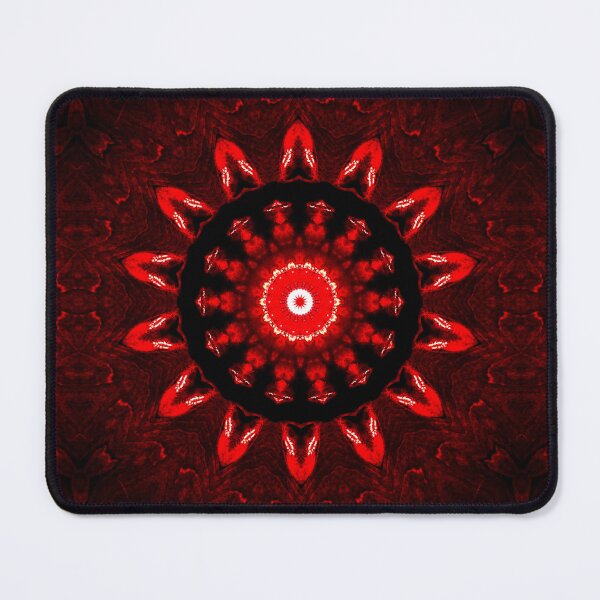 Artikelvorschau, Ominous Red Kaleidoscope pattern (Seamless) 12 entworfen und verkauft von Swabcraft.