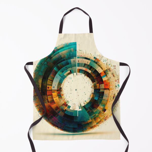 Item preview, Circumference 0035, The psychedelic vibes of "Circumference" art are perfect for T-shirts, posters, and other merchandise designed and sold by randycolby.