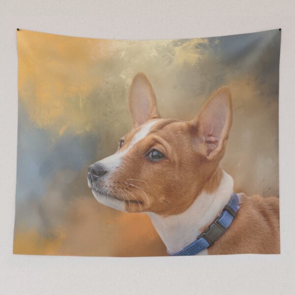 Item preview, Basenji Dog 01 designed and sold by Elisabeth Lucas.