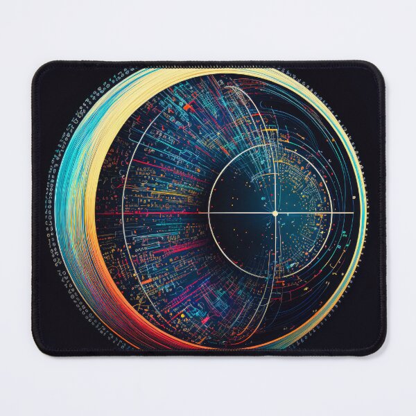 Item preview, Circumference 0040, "Circumference" is a must-have for fans of vibrant, thought-provoking artwork with a futuristic edge designed and sold by randycolby.